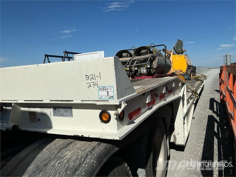 Trail King 21420 lb 53 ft Tri/A Flatbed Trailer Vlakke laadvloer