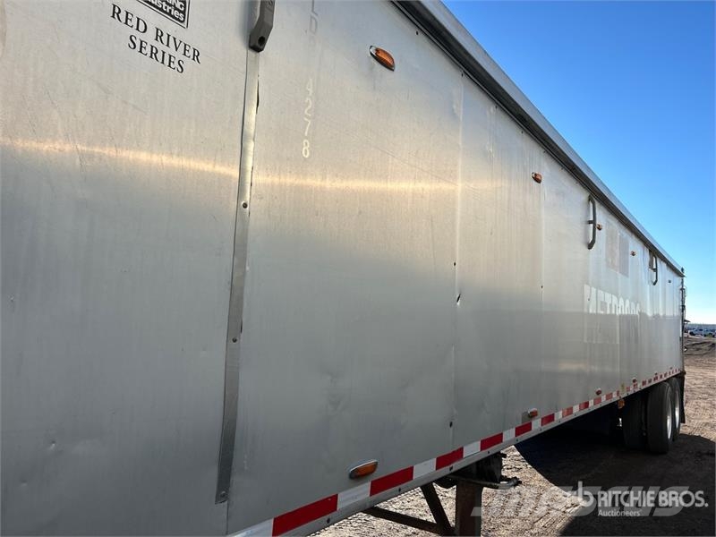 Trail King LD2-4278-54 42 ft T/A Aluminum Live Bottom Trailer Semi-reboques de piso móvel