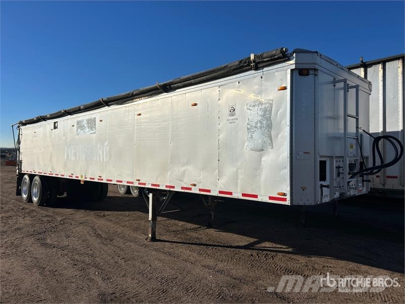 Trail King LD2-4278-54 42 ft T/A Aluminum Live Bottom Trailer Semi-reboques de piso móvel
