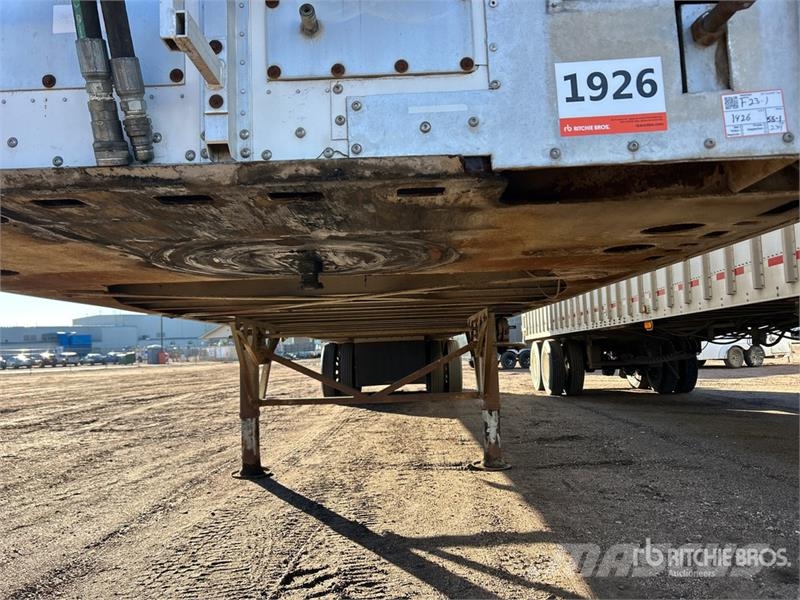 Trail King LD2-4278-54 42 ft T/A Aluminum Live Bottom Trailer Semi-reboques de piso móvel