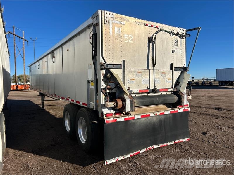 Trail King LD2-4278-54 42 ft T/A Aluminum Live Bottom Trailer Semi-reboques de piso móvel