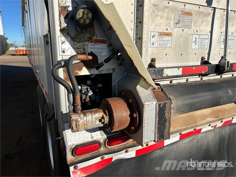 Trail King LD2-4278-54 42 ft T/A Aluminum Live Bottom Trailer Semi-reboques de piso móvel