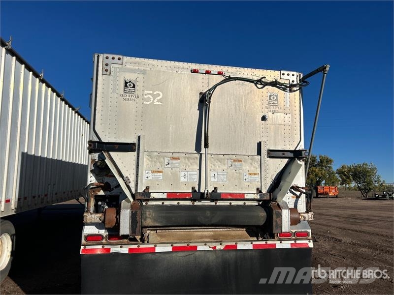 Trail King LD2-4278-54 42 ft T/A Aluminum Live Bottom Trailer Semi-reboques de piso móvel
