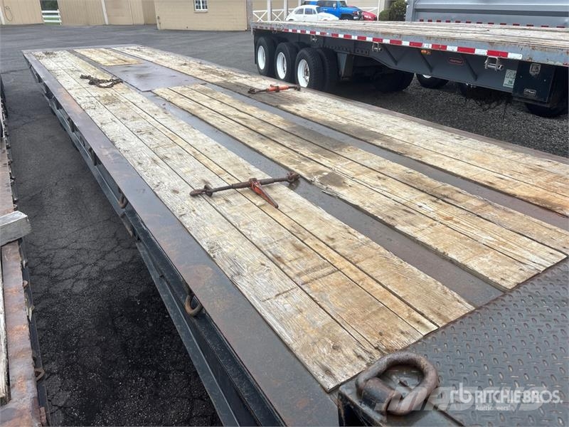 Trail King TK110SA-483 35 ton 48 ft Tri/A Sliding Axle Traile لوادر منخفضة