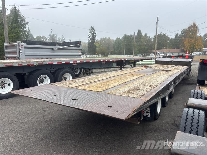 Trail King TK110SA-483 35 ton 48 ft Tri/A Sliding Axle Traile لوادر منخفضة