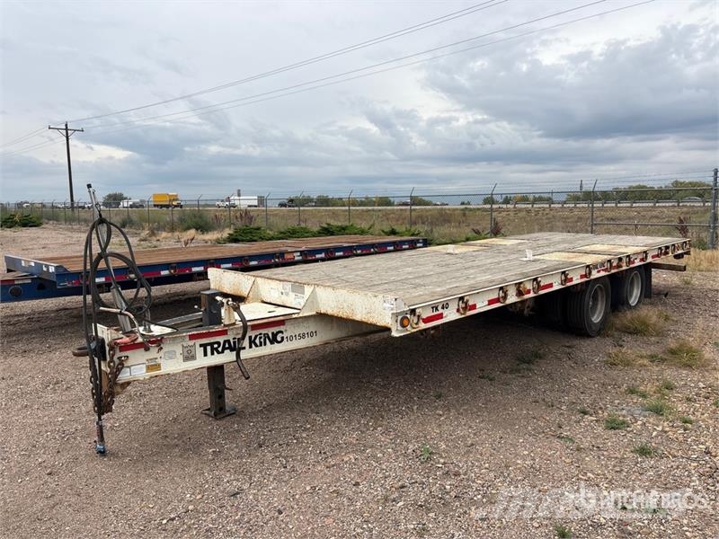 Trail King TK40LP2-24 23 ft T/A Flatbed Trailer 플랫베드/드롭사이드 트레일러
