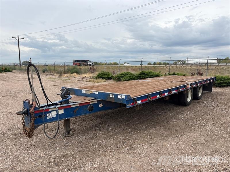 Trail King TK40LP2-24 24 ft T/A Flatbed Trailer 平板式/側卸式拖車