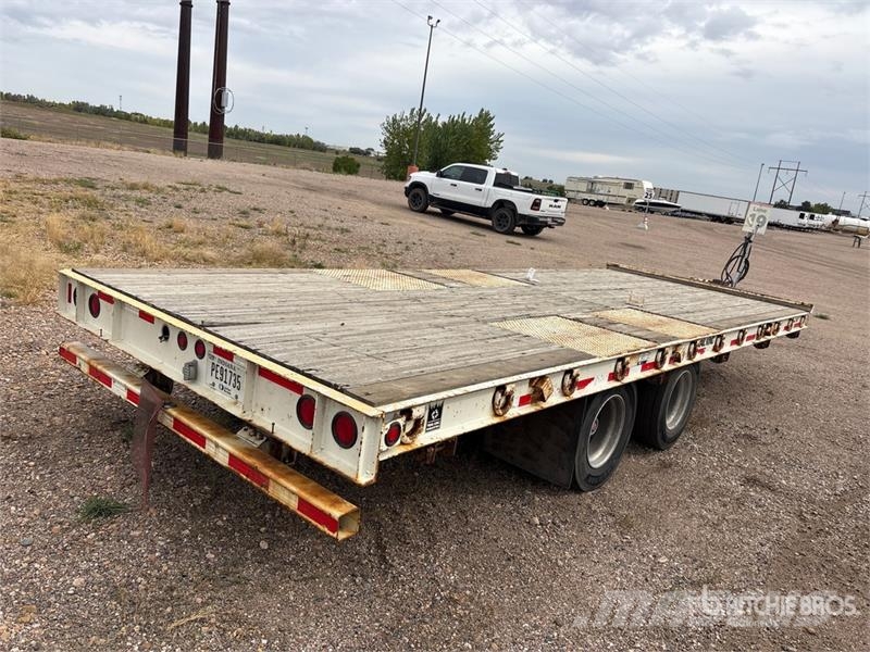 Trail King TK40LP2-24 23 ft T/A Flatbed Trailer 플랫베드/드롭사이드 트레일러
