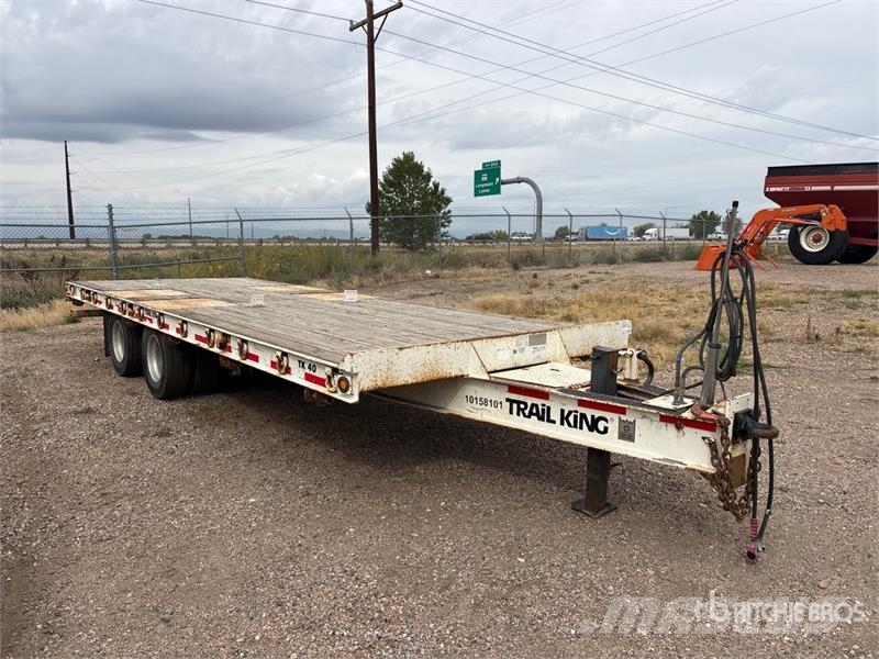 Trail King TK40LP2-24 23 ft T/A Flatbed Trailer 플랫베드/드롭사이드 트레일러