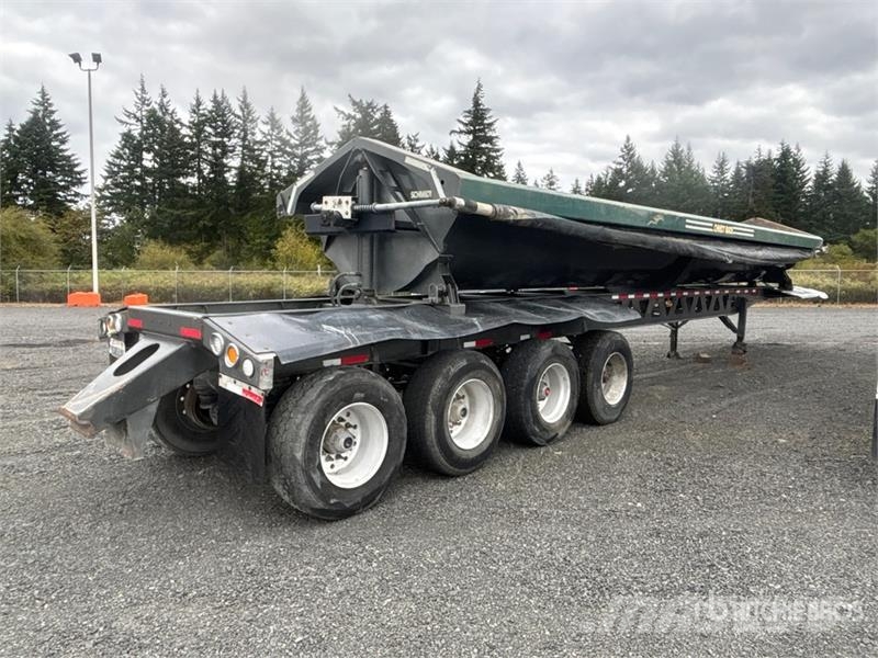 Trail King TK60SSD-484 48 ft Quad/A Side Dump Trailer Pašizgāzējs
