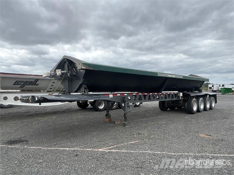 Trail King TK60SSD-484 48 ft Quad/A Side Dump Trailer Pašizgāzējs