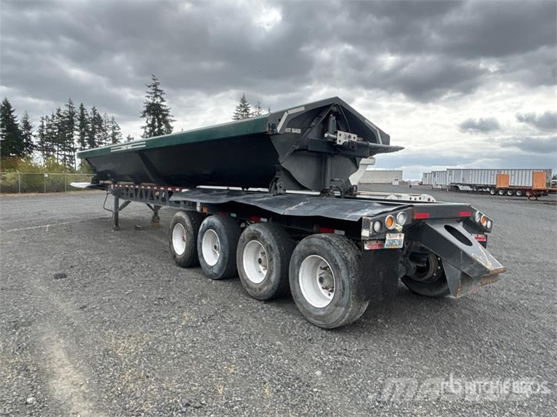 Trail King TK60SSD-484 48 ft Quad/A Side Dump Trailer Pašizgāzējs
