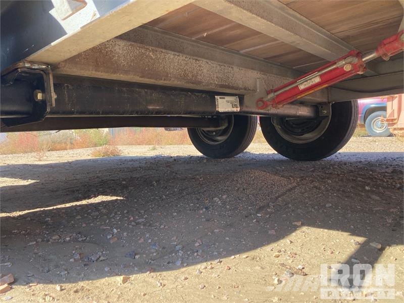 Trail King TKT14U 22 ft T/A T/A Tilt Deck Trailer Nizki nakladalci