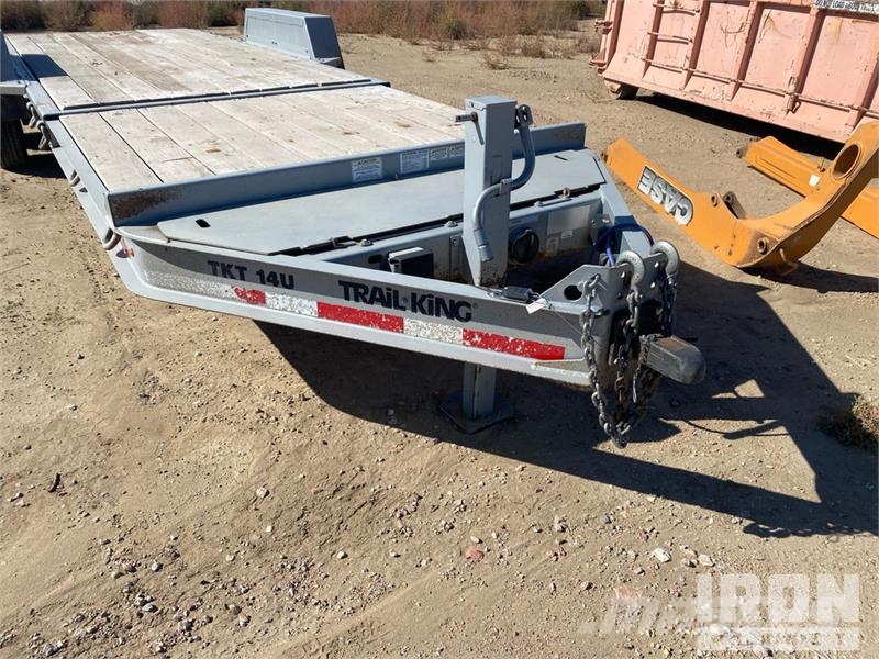 Trail King TKT14U 22 ft T/A T/A Tilt Deck Trailer Nizki nakladalci