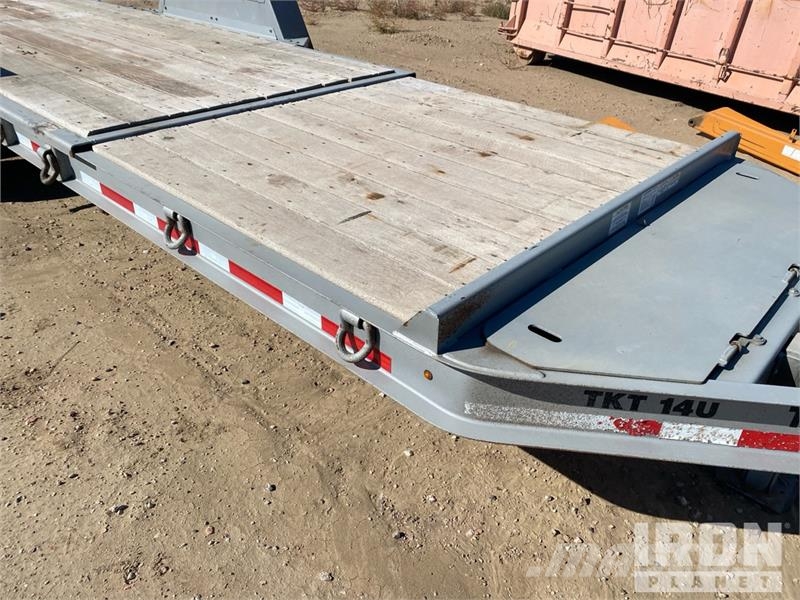Trail King TKT14U 22 ft T/A T/A Tilt Deck Trailer Nizki nakladalci