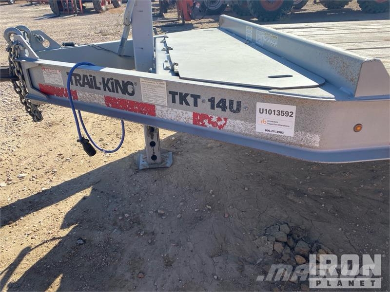Trail King TKT14U 22 ft T/A T/A Tilt Deck Trailer Nizki nakladalci