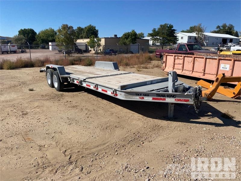 Trail King TKT14U 22 ft T/A T/A Tilt Deck Trailer Nizki nakladalci
