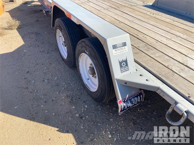 Trail King TKT14U 22 ft T/A T/A Tilt Deck Trailer Nizki nakladalci