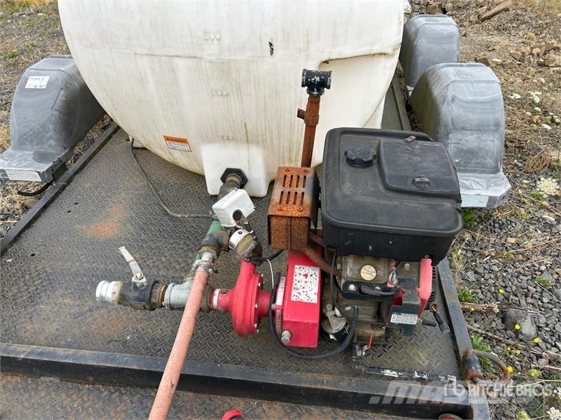 Trailer Frame w/Water Tank Other components
