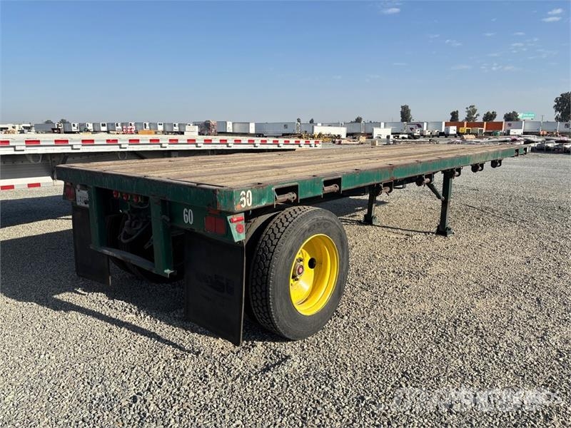 Trailmobile 25 ft S/A Flatbed Trailer Vlakke laadvloer