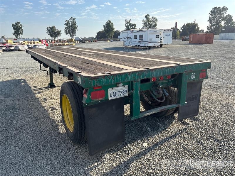 Trailmobile 25 ft S/A Flatbed Trailer Vlakke laadvloer