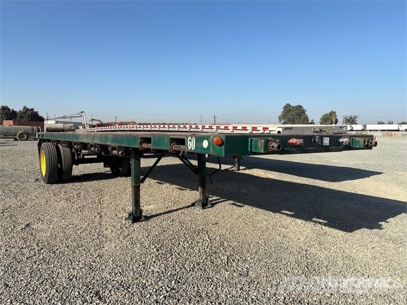 Trailmobile 25 ft S/A Flatbed Trailer Lavaperävaunut