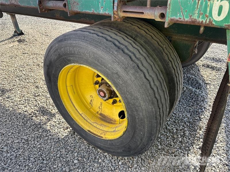Trailmobile 25 ft S/A Flatbed Trailer Lavaperävaunut