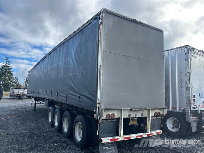 Trailmobile 52 ft Quad/A Curtain Side Trailer Priekabos su tentu
