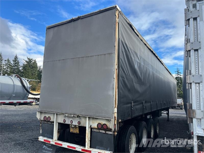 Trailmobile 52 ft Quad/A Curtain Side Trailer Priekabos su tentu