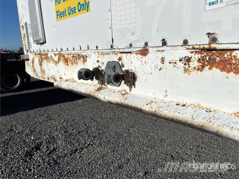 Trailmobile 53 ft Quad/A Curtain Side Trailer Remolques de caja de lona