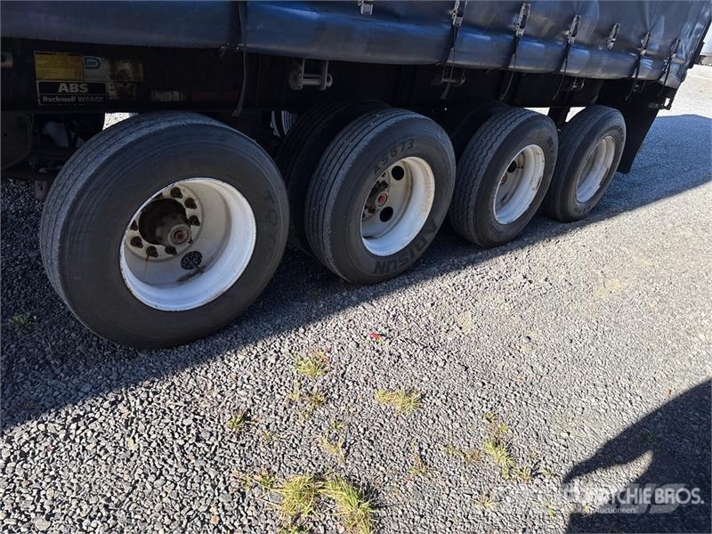 Trailmobile 53 ft Quad/A Curtain Side Trailer Remolques de caja de lona