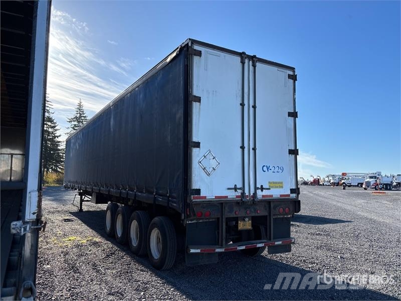Trailmobile 53 ft Quad/A Curtain Side Trailer Remolques de caja de lona