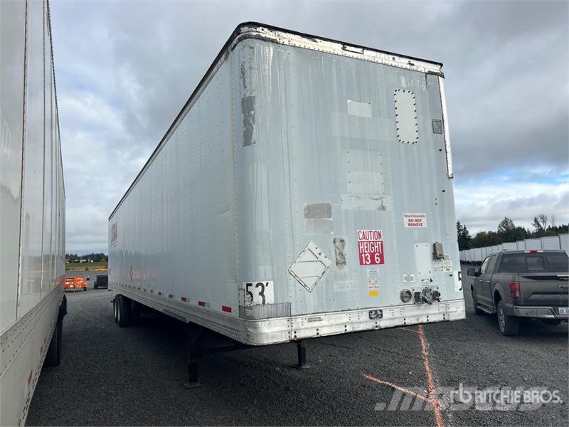 Trailmobile 53 ft x 102 in T/A Van Trailer Furgons