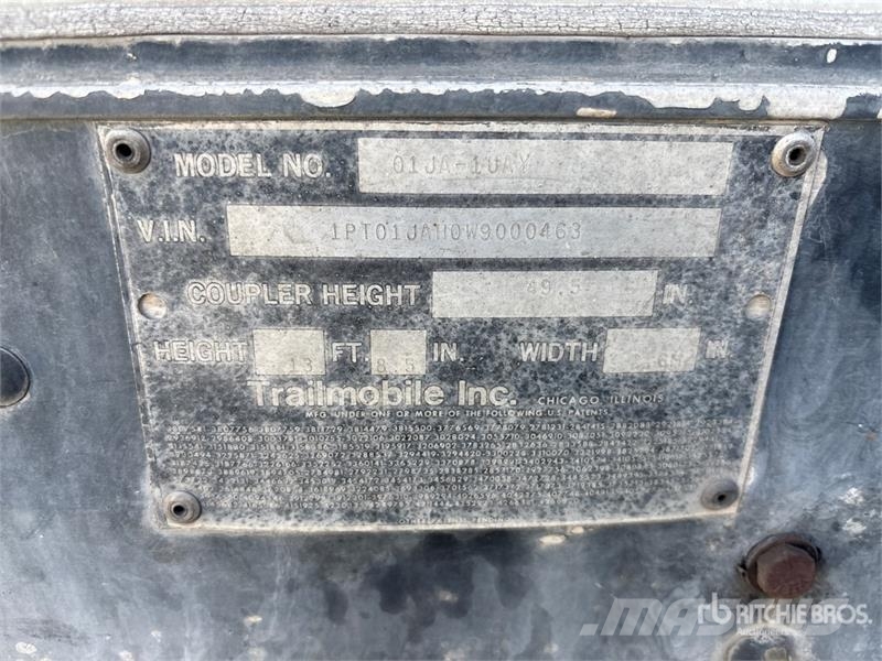 Trailmobile 53 ft x 102 in Van Trailer Prikolice zabojniki