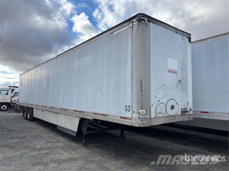 Trailmobile 53 ft x 102 in T/A Van Trailer 箱體拖車