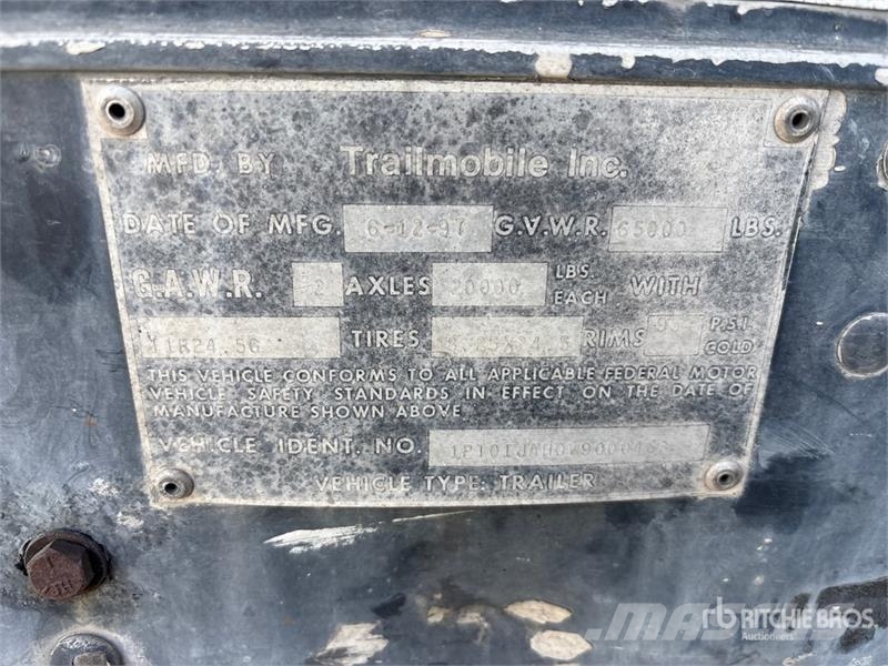 Trailmobile 53 ft x 102 in Van Trailer Prikolice zabojniki