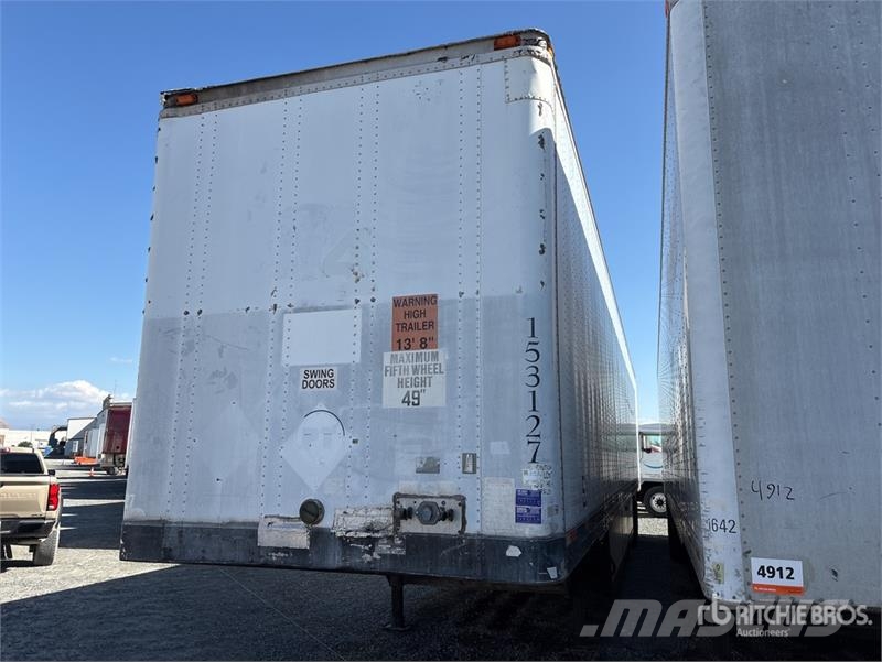 Trailmobile 53 ft x 102 in T/A Van Trailer Prikolice zabojniki