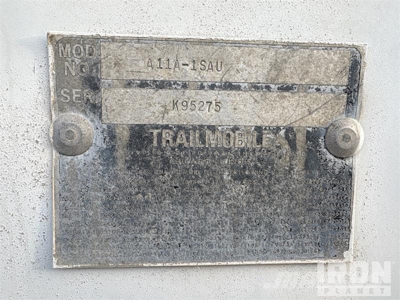 Trailmobile A11A-1SAU 39 ft T/A Van Trailer Prikolice zabojniki