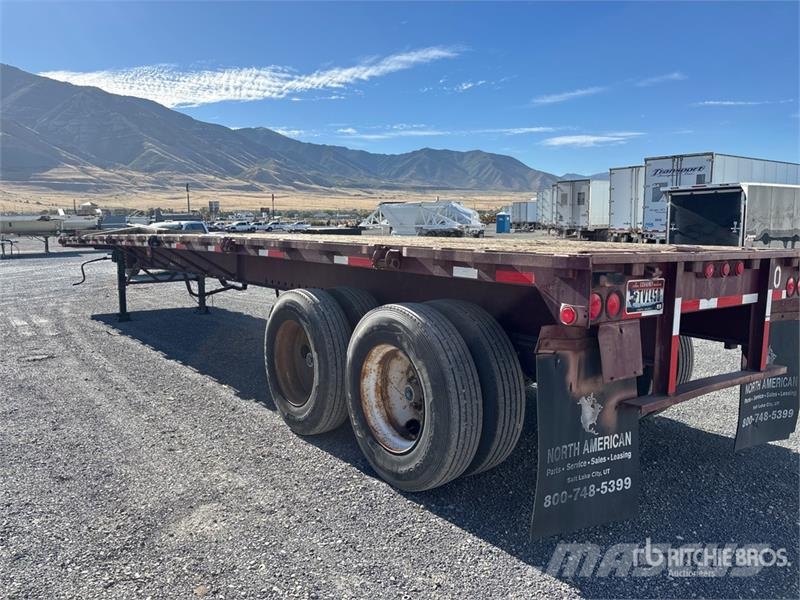 Trailmobile F71T-6UAJ 42 ft T/A Flatbed Trailer Vlakke laadvloer