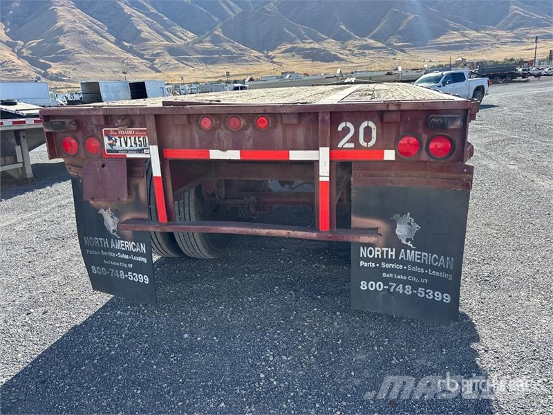 Trailmobile F71T-6UAJ 42 ft T/A Flatbed Trailer Vlakke laadvloer
