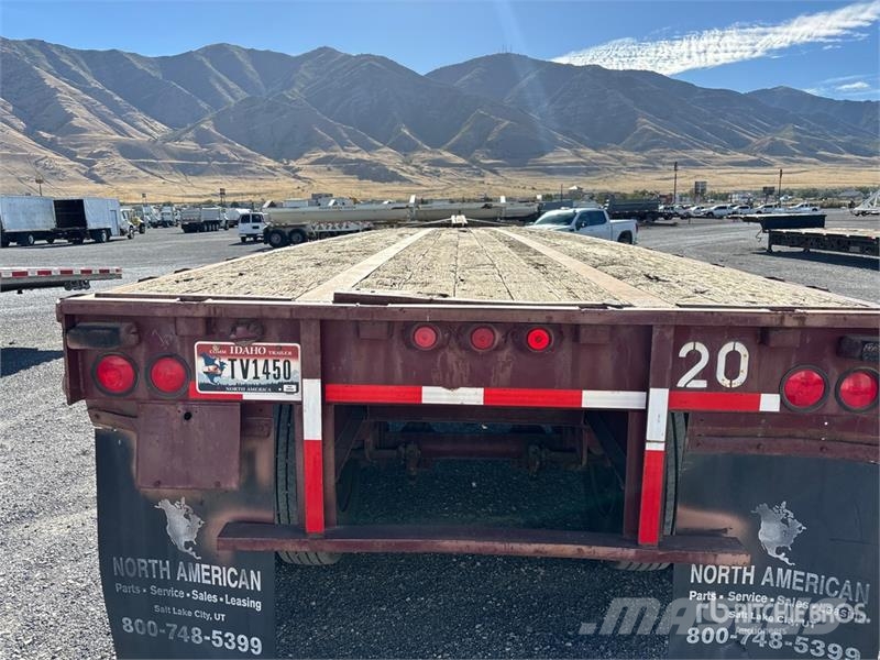 Trailmobile F71T-6UAJ 42 ft T/A Flatbed Trailer Vlakke laadvloer