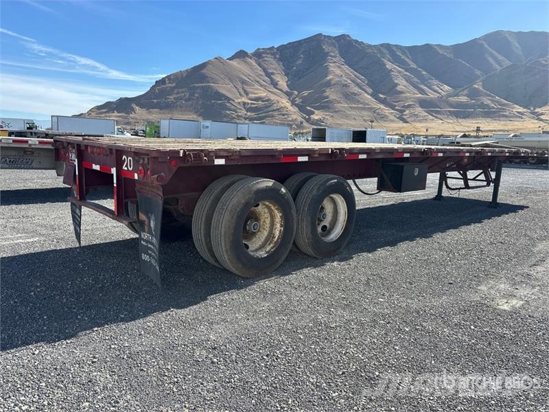 Trailmobile F71T-6UAJ 42 ft T/A Flatbed Trailer Vlakke laadvloer