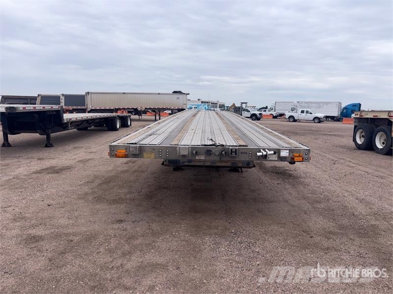 Transcraft 48 ft Spread axle 10'6 Flatbed Trailer Lavaperävaunut