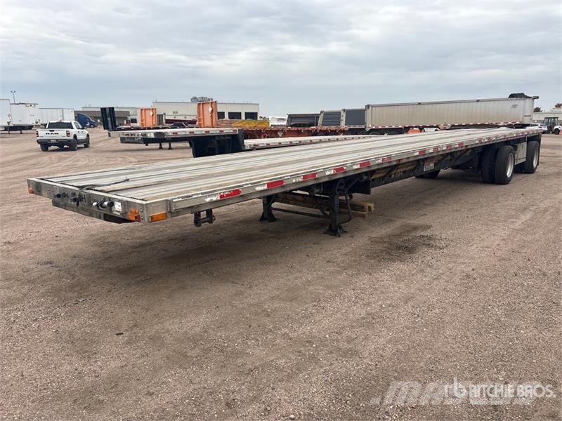 Transcraft 48 ft Spread axle 10'6 Flatbed Trailer Lavaperävaunut