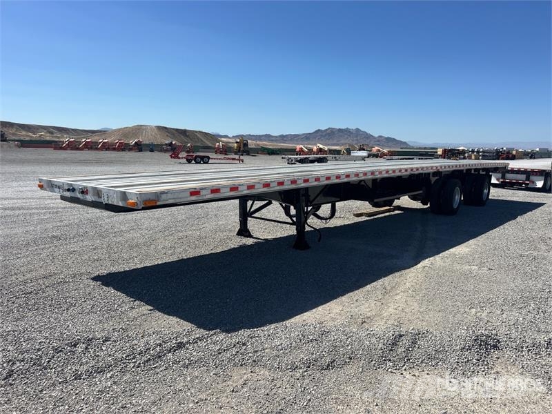 Transcraft 53 ft T/A Flatbed Trailer 自卸半挂车