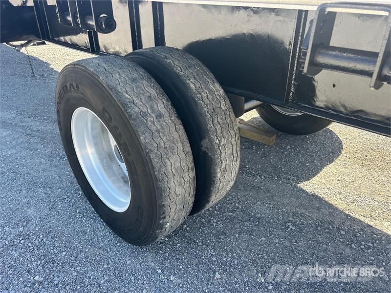 Transcraft 53 ft T/A Flatbed Trailer 自卸半挂车