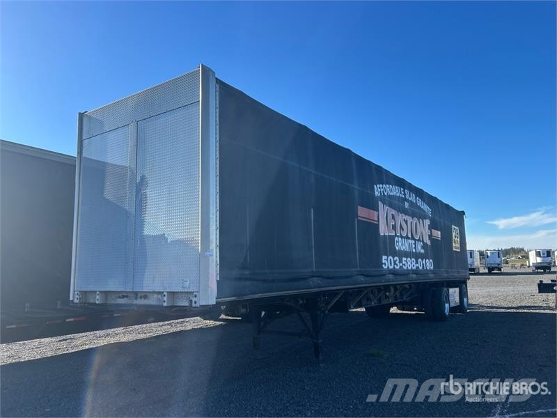 Transcraft Spread Axle Curtain Side Trailer Curtainsider trailers