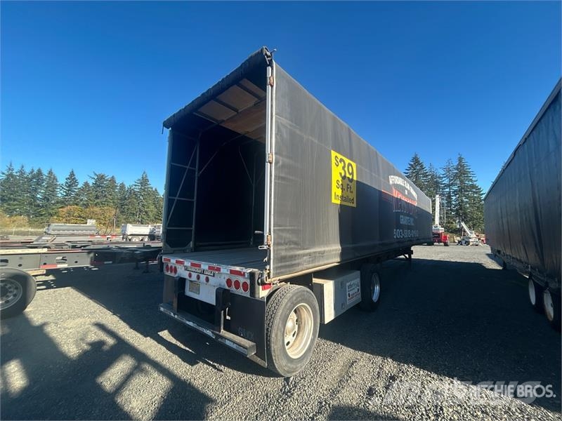 Transcraft Spread Axle Curtain Side Trailer Curtainsider trailers