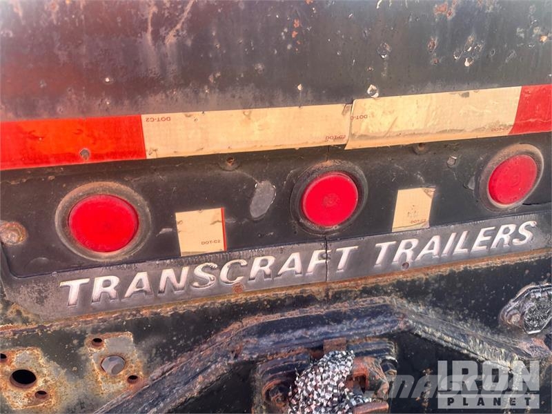 Transcraft TL90K 45 ft T/A Flatbed Trailer Platós / Ponyvás pótkocsik