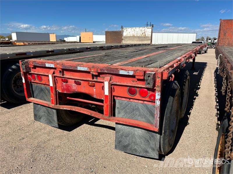 Trao 42 ft T/A Flatbed Trailer Remorque ridelle
